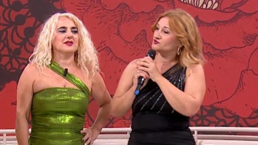 Paqui y Pili en el programa 'y ahora sonoles'.