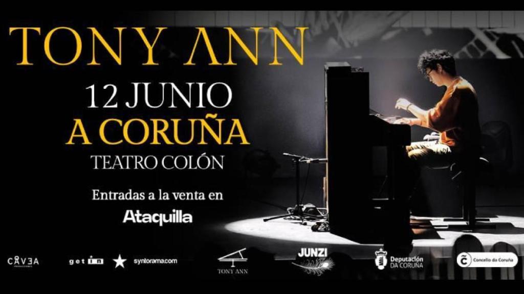 El virtuoso Tony Ann actuará en A Coruña