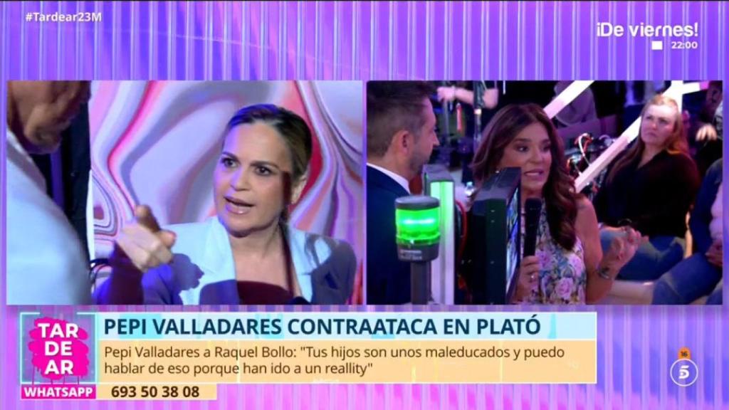 Pepi Valladares y Raquel Bollo, en 'Tardear'