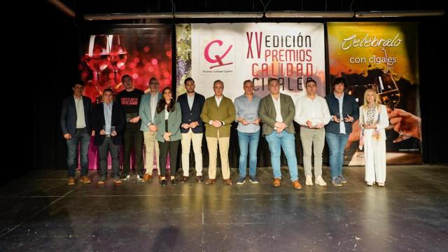 Premiados y autoridades
