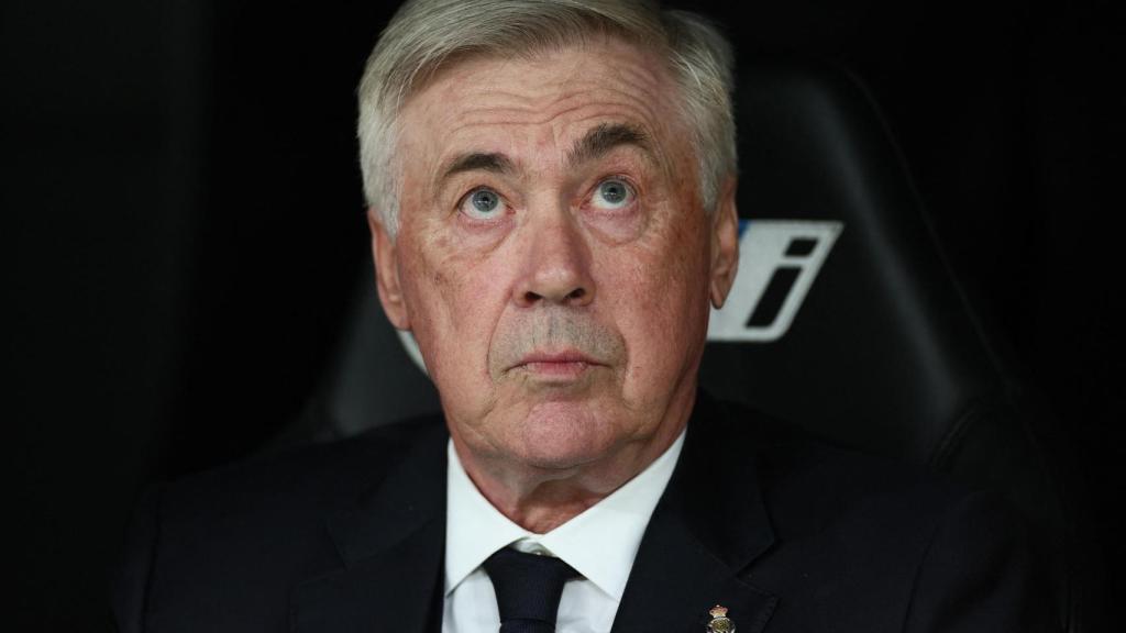 El entrenador del Real Madrid, Carlo Ancelotti.
