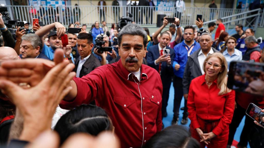 Nicolás Maduro el pasado 25 de mayo votando en las elecciones regionales y parlamentarias.
