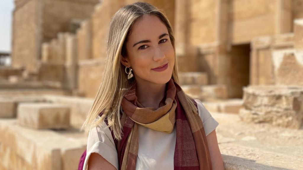 La egiptóloga española Victoria Almansa.