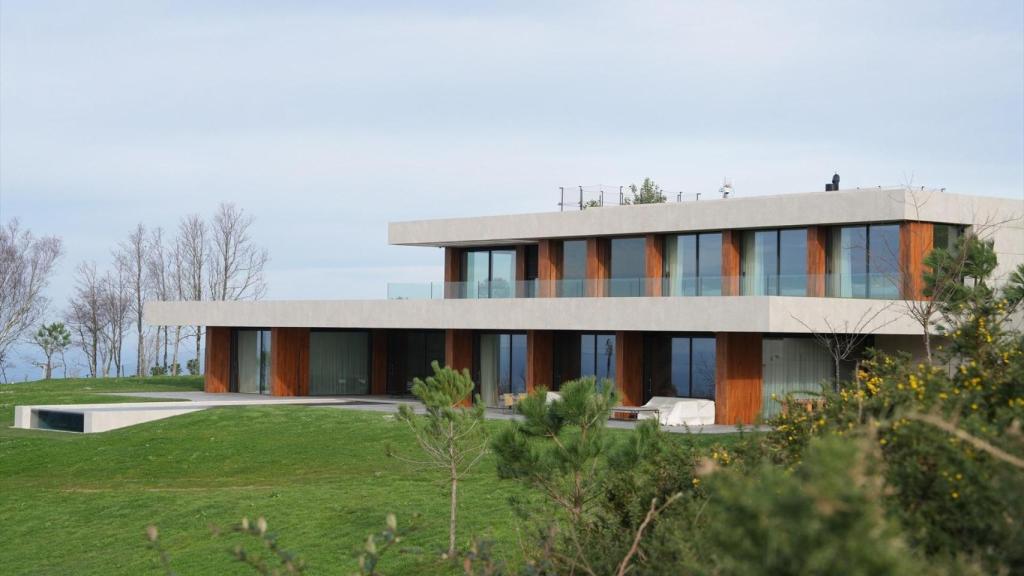 Fachada Xabi Alonso Chalet en Igeldo.