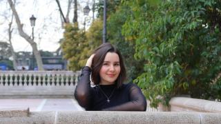 Lucía Bas, mejor nota de la EVAU 2024 en Aragón