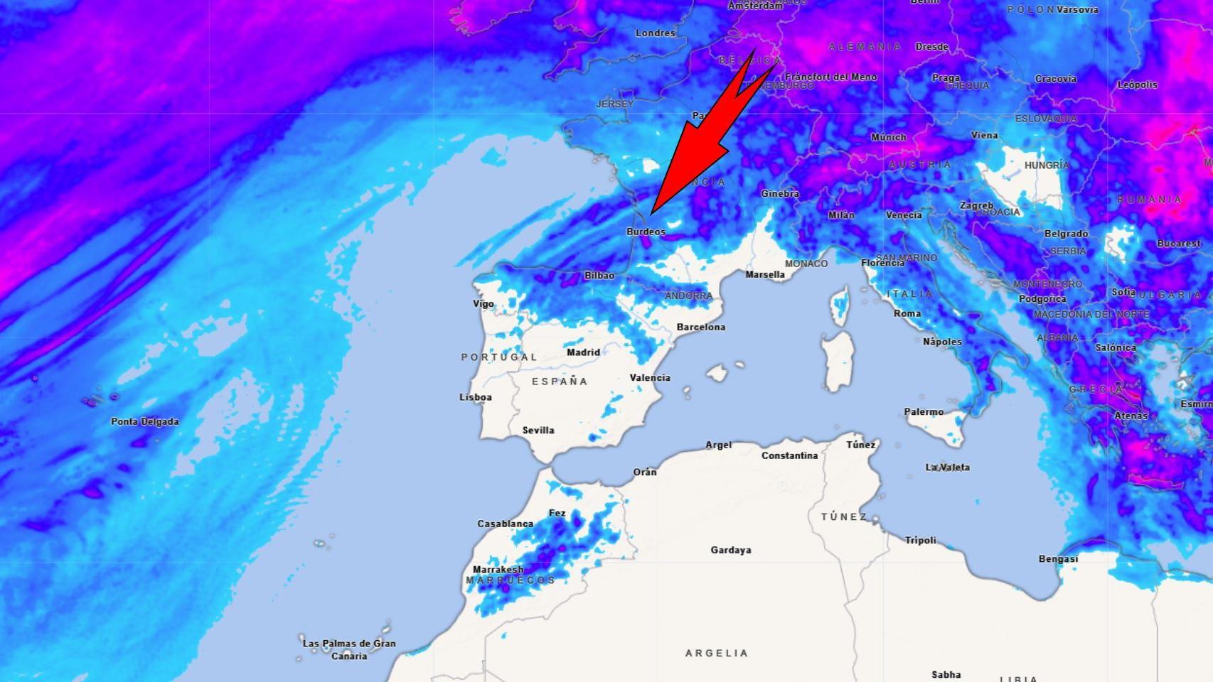 Los meteorólogos avisan de un cambio de tiempo radical en España:  Las tormentas serán intensas en estas zonas 