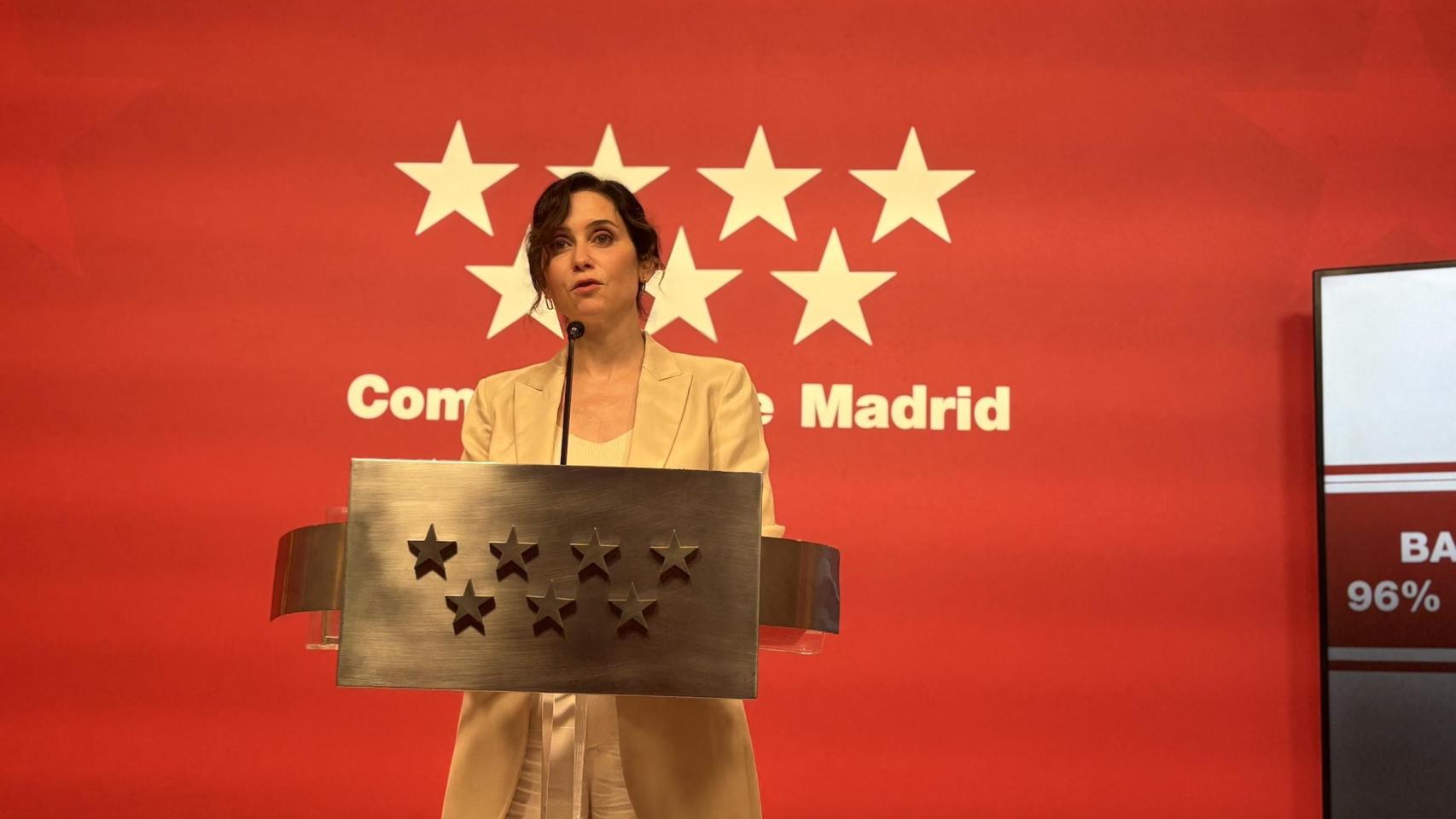 Ayuso acusa a Sánchez de llevar a España hasta el  preguerracivilismo  con  bandos más nítidos que nunca 