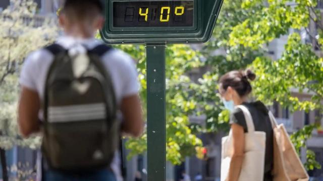 Una ola de calor en una imagen de archivo.
