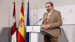 Jesús Fernández Sanz, consejero de Sanidad de Castilla-La Mancha.
