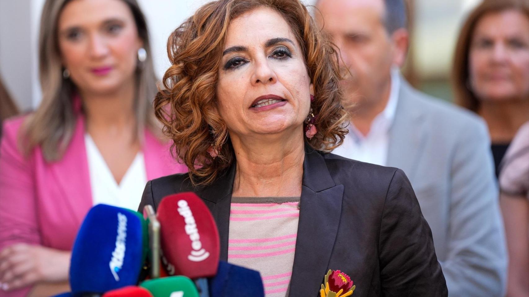 María Jesús Montero este jueves.