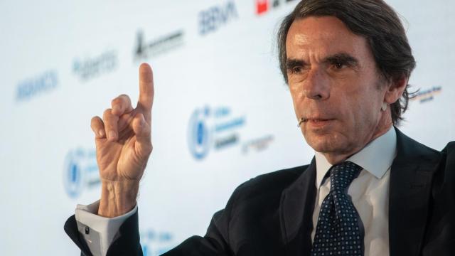 El expresidente del Gobierno José María Aznar.