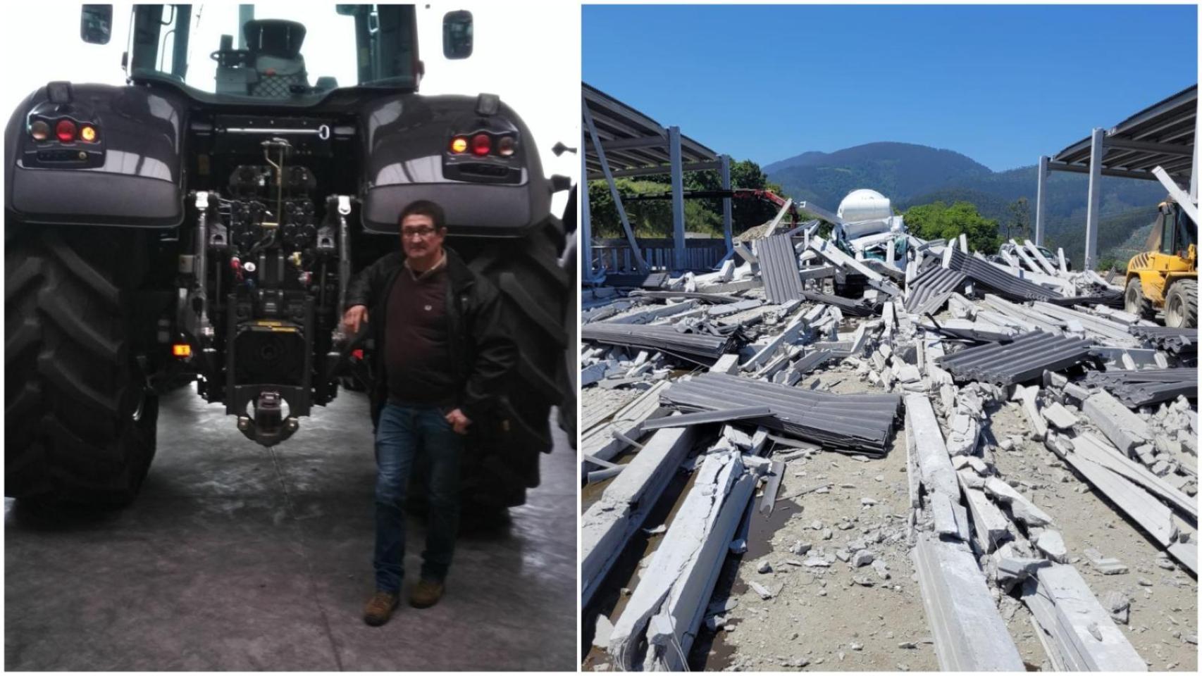 La trágica muerte a los 60 de Félix Arias y otros dos obreros aplastados en Asturias:  Un camión golpeó la estructura 