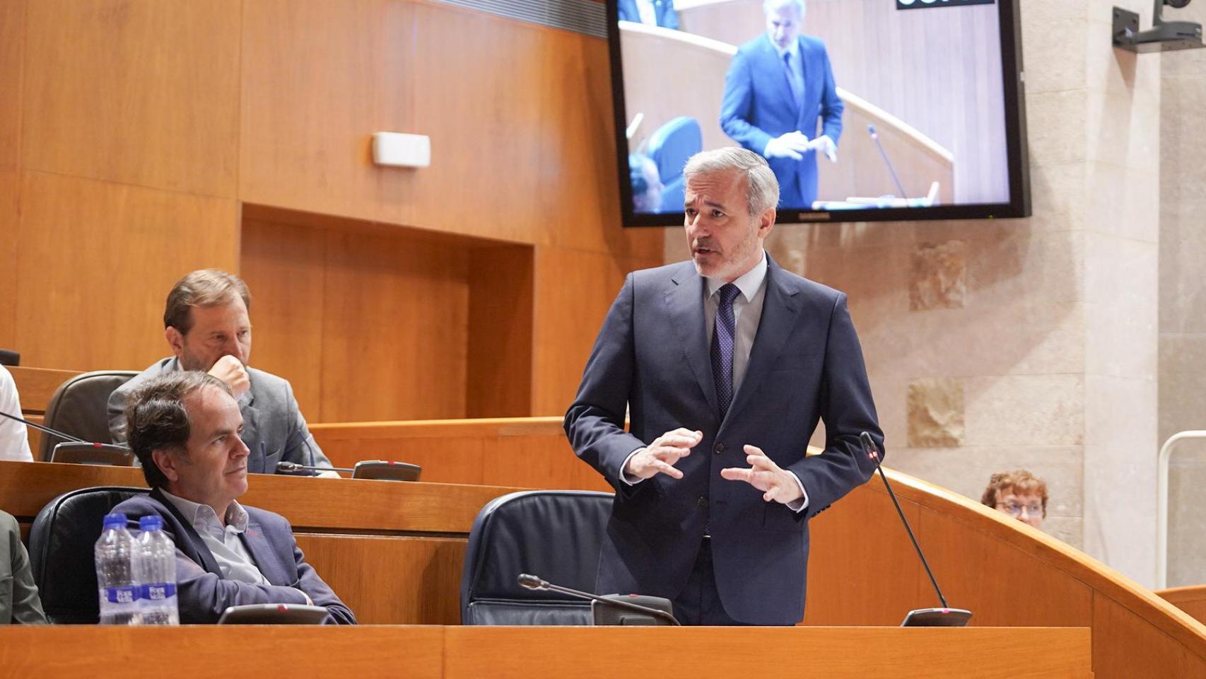 Azcón descarta un adelanto electoral pese a la falta de presupuestos: “Ese escenario no está hoy sobre la mesa”