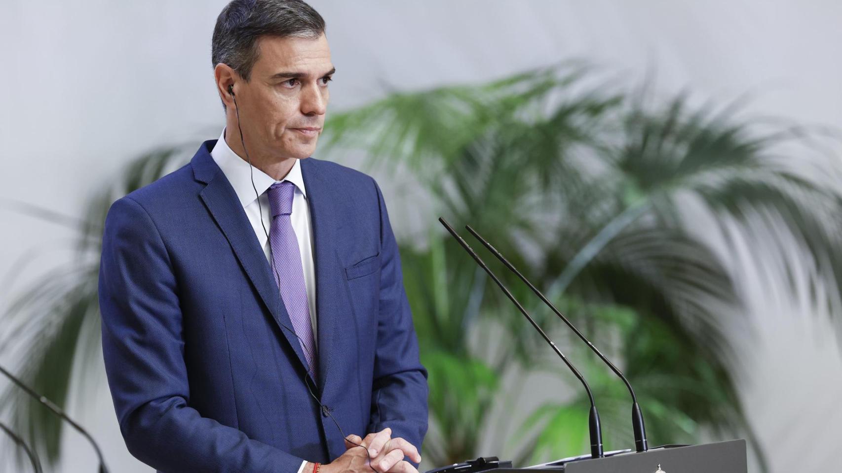 Sánchez celebra el nuevo dato de inflación pero sigue sin referirse al  caso fontanera :  El Gobierno funciona 