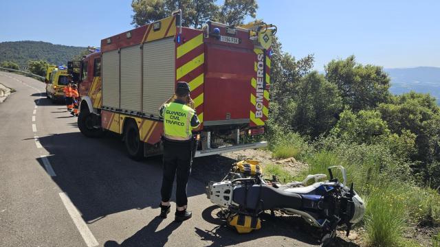 Imagen del accidente.
