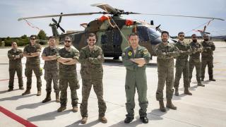 Albacete, tras la línea enemiga: Martínez Aísa y los militares que enseñan a la élite aérea a realizar rescates en territorio hostil