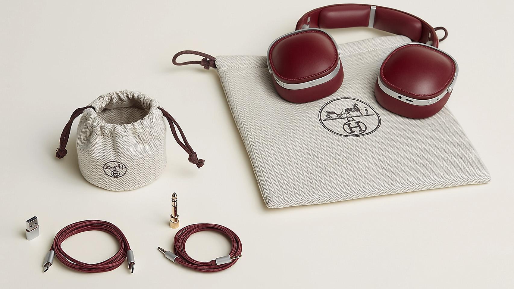 La firma de lujo hermès saca sus primeros auriculares: cuero de alta calidad y 30 horas de batería por 11. 800 euros