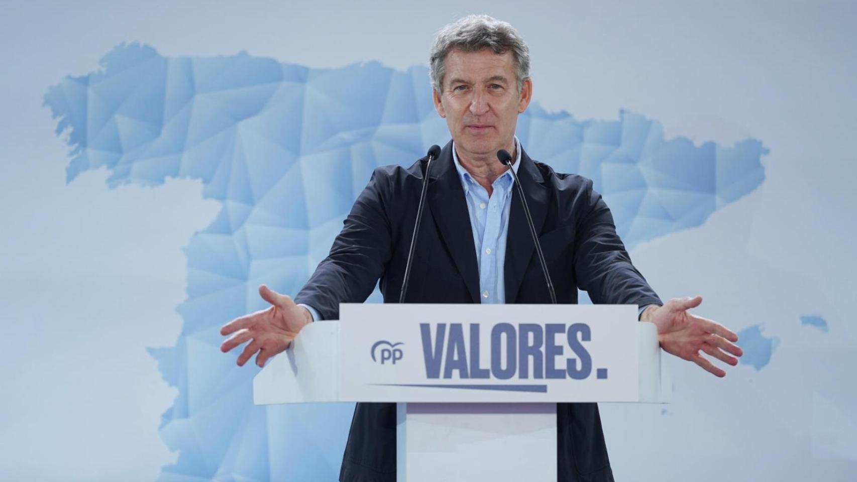 Feijóo llama a movilizarse 