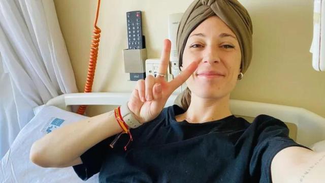 Vanessa Espinosa, paciente de sarcoma desmoplásico de células redondas pequeñas (TDCRP).
