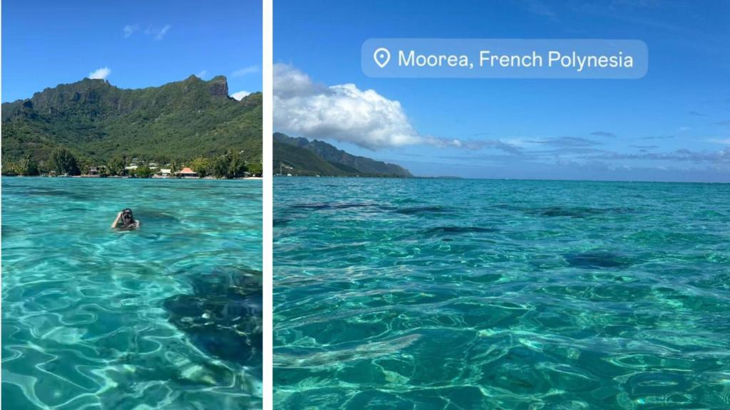 Patricia Cadaval ha compartido algunas imágenes de su luna de miel en la isla de Moorea, en la Polinesia francesa.
