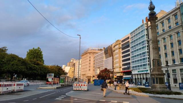 Nubes y claros en A Coruña