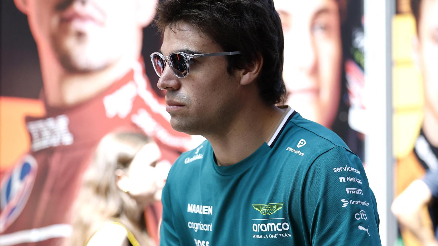 Lance stroll, compañero de alonso, tuvo un episodio de furia con golpes e insultos antes de causar baja en montmeló