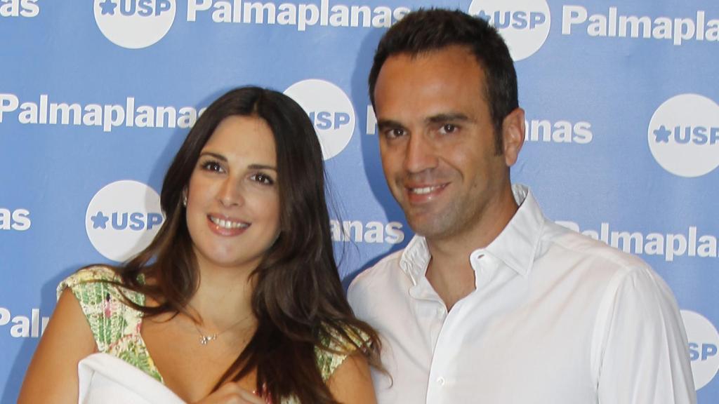 Nuria Fergó y José Manuel Corn, en una foto tomada en 2011.