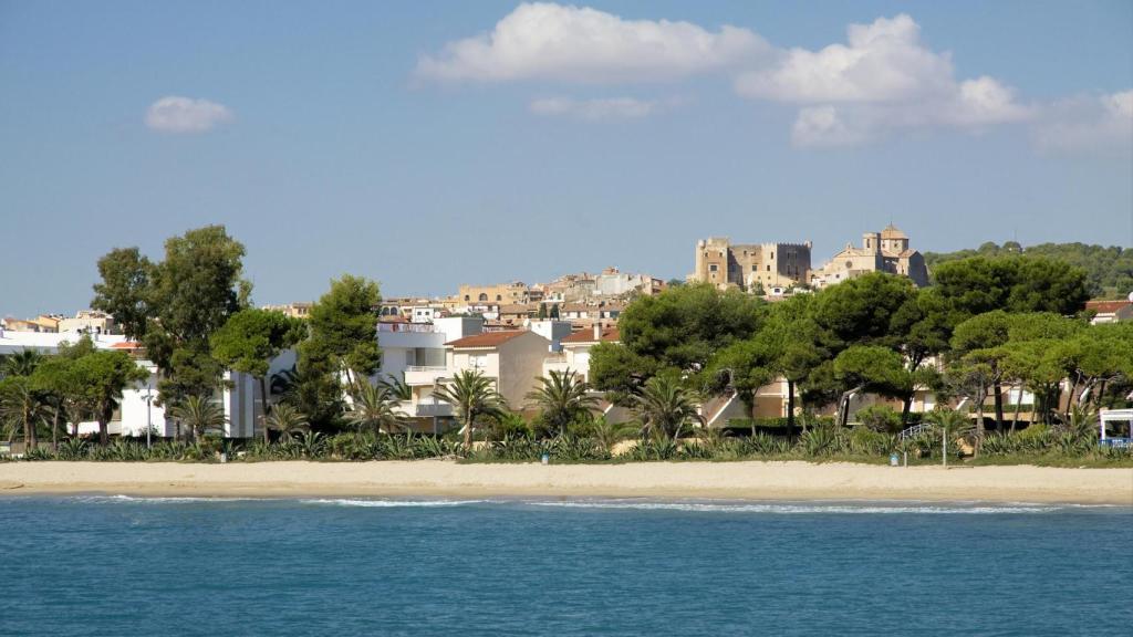 La playa de Altafulla.