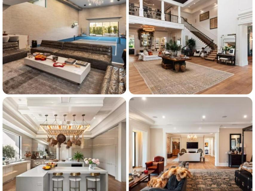 Las estadías de vivienda de Jennifer López y Ben Affleck en Beverly Hills.
