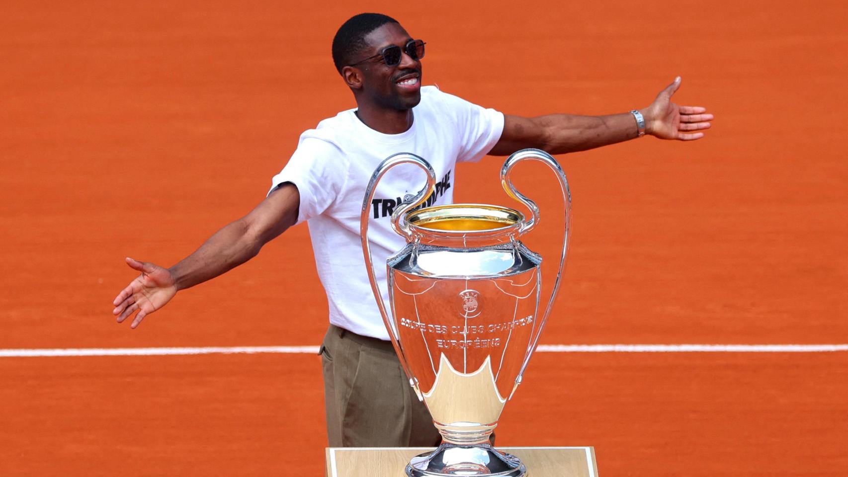 París se rinde a su nuevo rey: dembelé aparece en roland garros con la champions y la grada ya pide su balón de oro