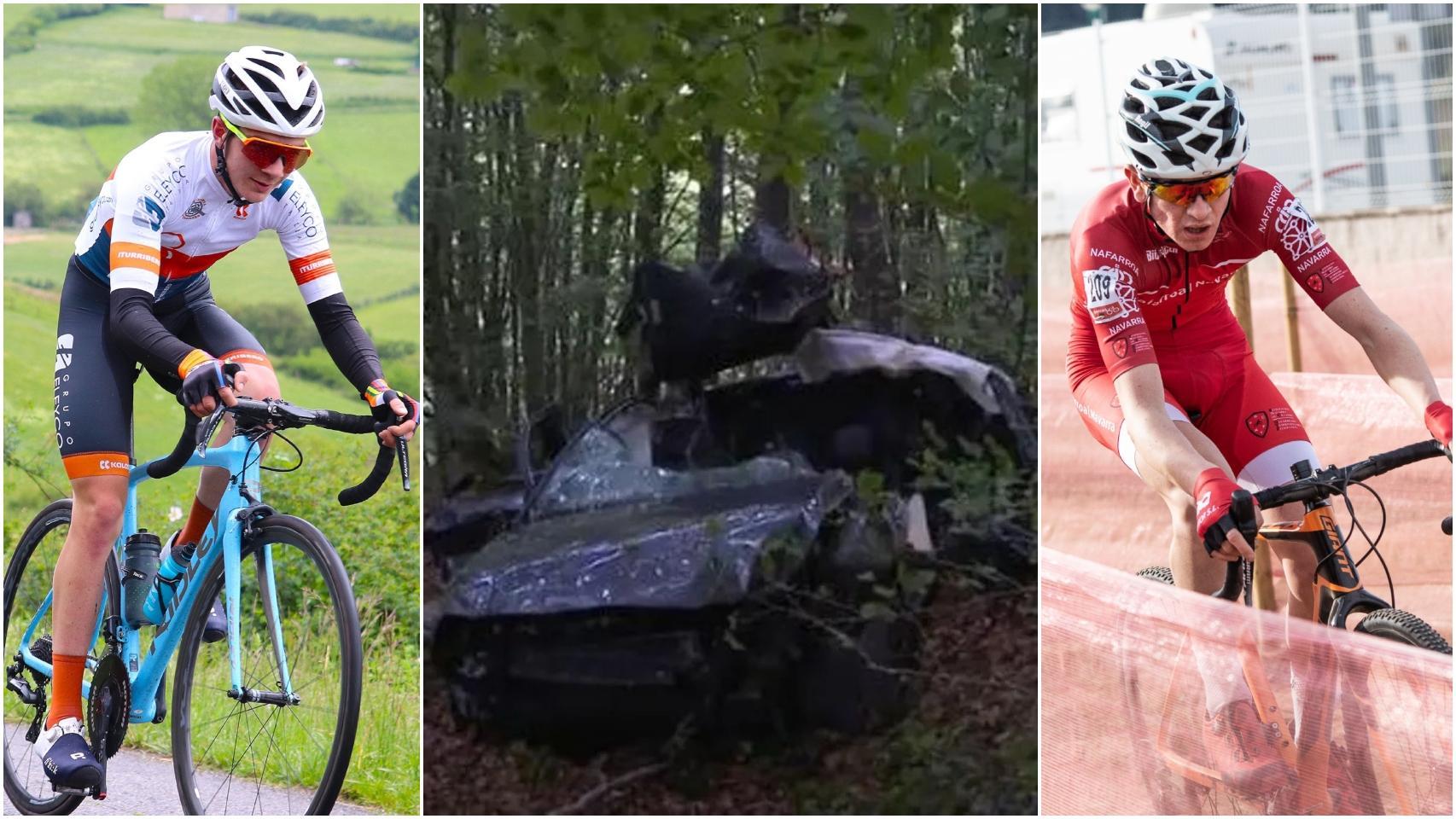 Las carreteras de la muerte en Burgos en las que perdieron la vida Ibai y Mikel, promesas del ciclismo: 6 fallecidos en 3 meses