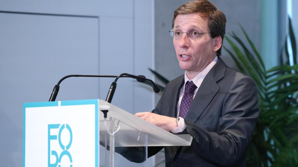 José Luis Martínez-Almeida en un acto.