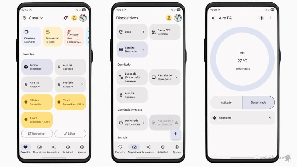 Organizing devices on Google Home