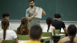 Un total de 23.774 estudiantes de la Comunitat Valenciana se presentan a las Pruebas de Acceso a la Universidad (PAU) de 2025. Efe / Biel Aliño