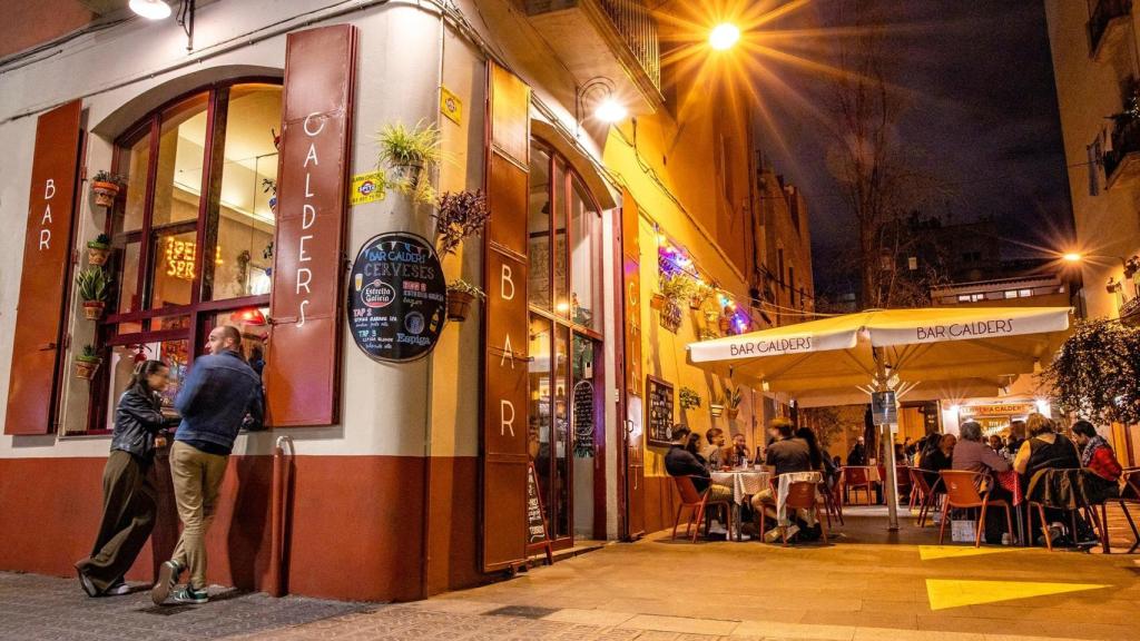 El exterior de Bar Calders.