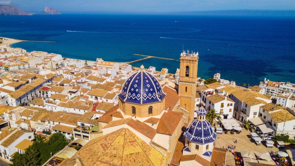 Vista aérea de Altea.