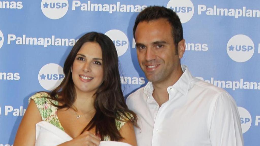 Nuria Fergó y José Manuel Corn, en una foto tomada en 2011.