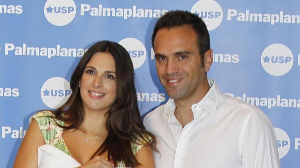 Nuria Fergó y José Manuel Corn, en una foto tomada en 2011.