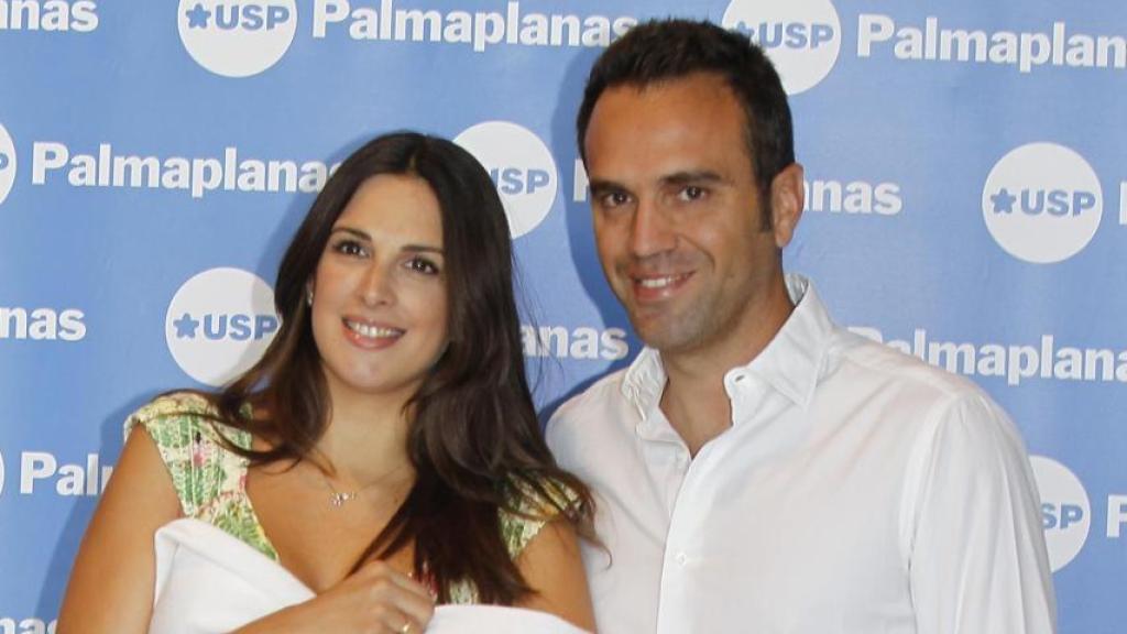 Nuria Fergó y José Manuel Corn, en una foto tomada en 2011.