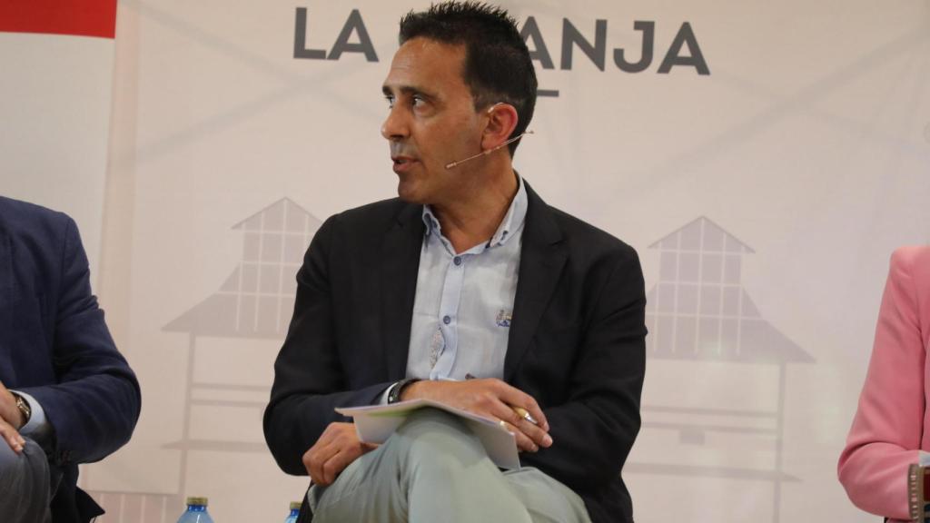 Moisés Santana, diputado de Promoción Agroalimentaria y Consumo de Valladolid en el I Foro La Despensa de Castilla y León