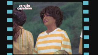 Lydia Lozano fue Pancho de 'Verano Azul' en  ‘La familia de la tele’.