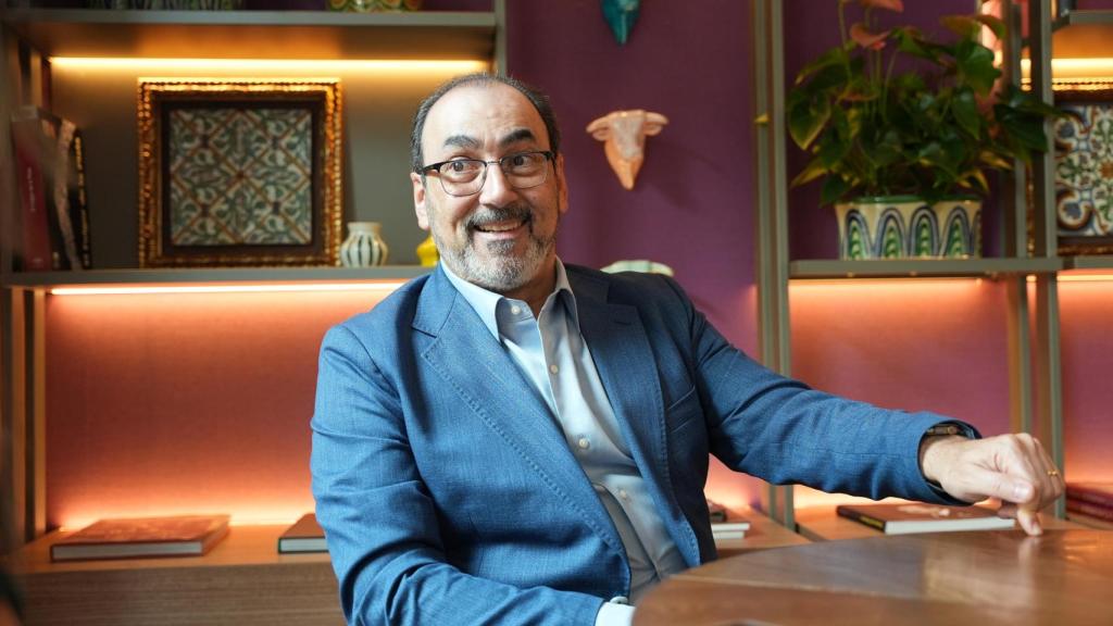 Díaz-Granados, durante la entrevista.