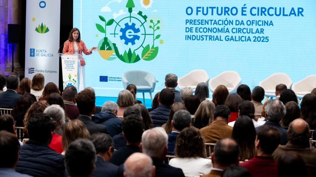 Presentación de 'O futuro é circular'.