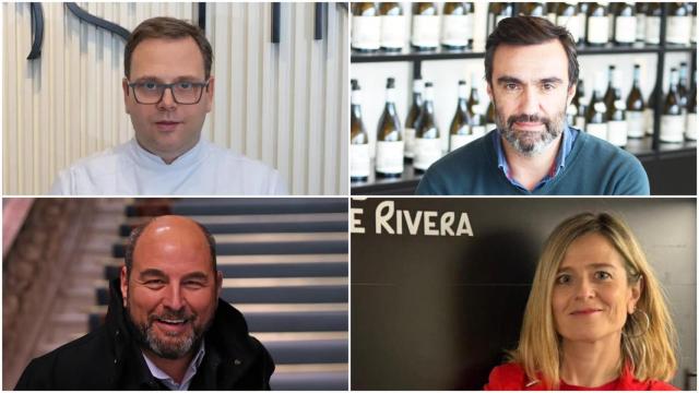 Manuel Costiña, Jorge Pallarés, Kin Martínez y Henar Henar López Senovilla