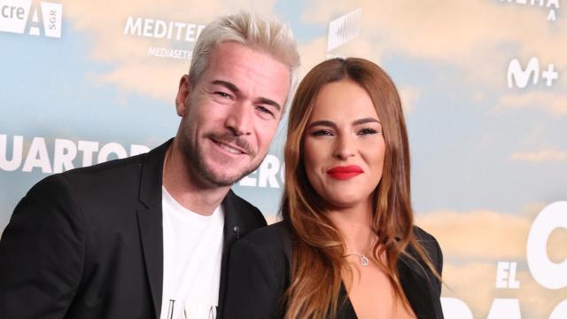 Marta Peñate y Tony Spina en un acto público.