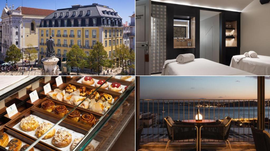Diferentes estadías del Hotel Lisboa en el que se encuentra Chiara Ferragni.