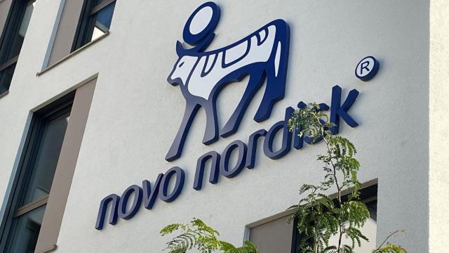Logo de Novo Nordisk.