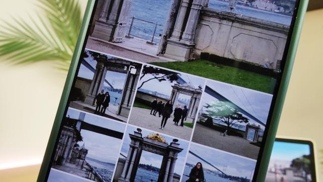 Imágenes apiladas en Google Fotos