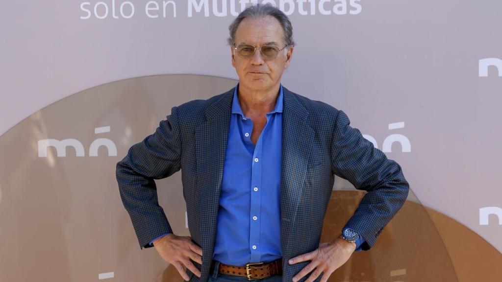 Bertín Osborne, en la presentación de la firma de gafas MO Casa, el 5 de junio de 2025.