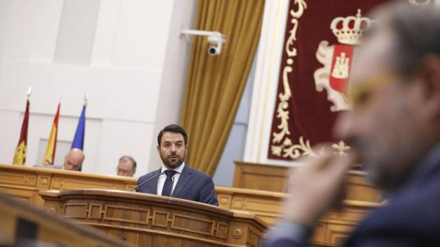 El portavoz del Grupo Parlamentario VOX en las Cortes de Castilla-La Mancha, Iván Sánchez.